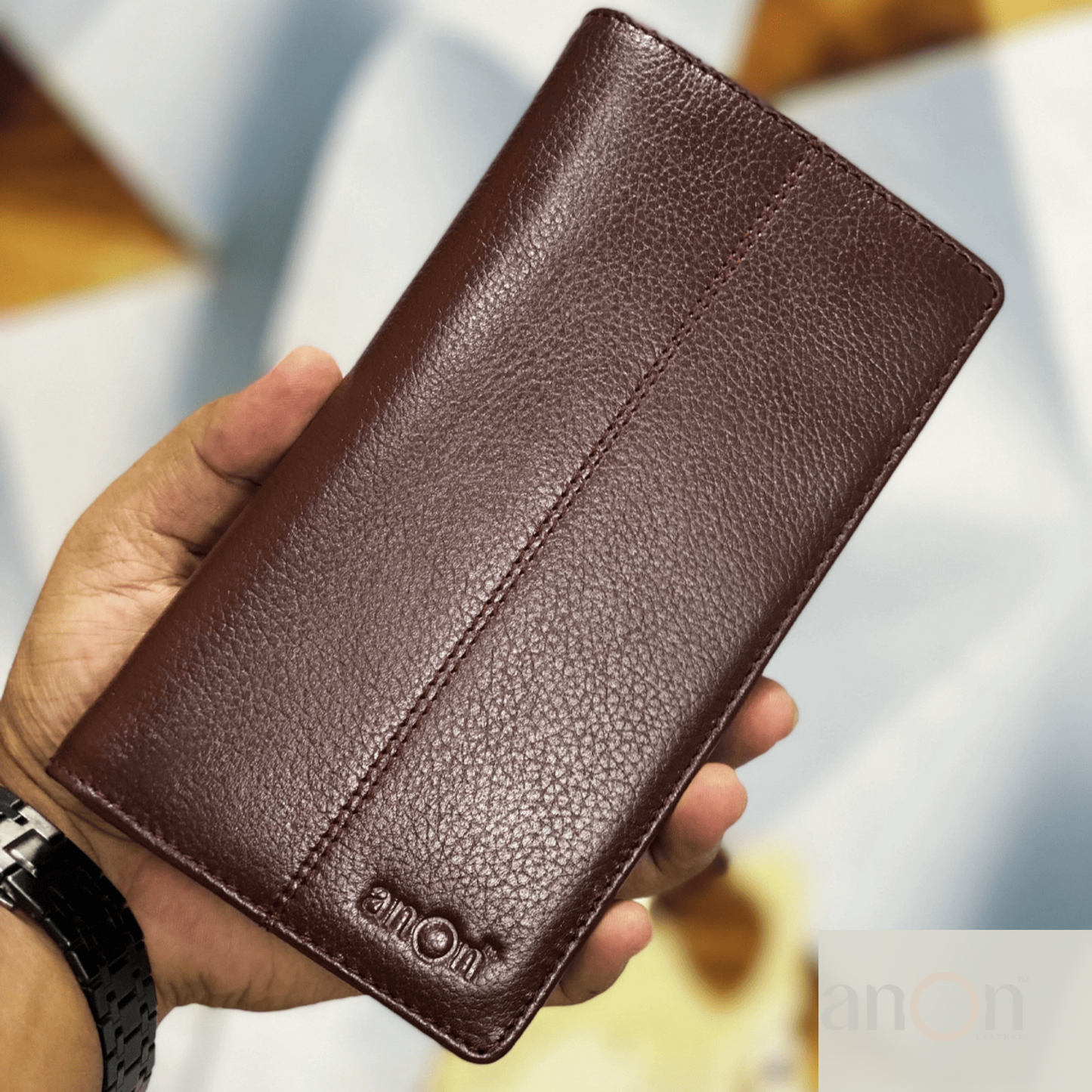 Leather Long Wallet