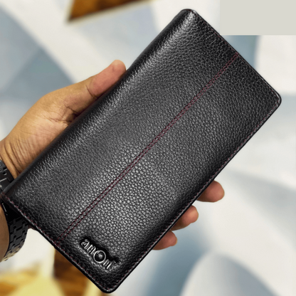 Leather Long Wallet